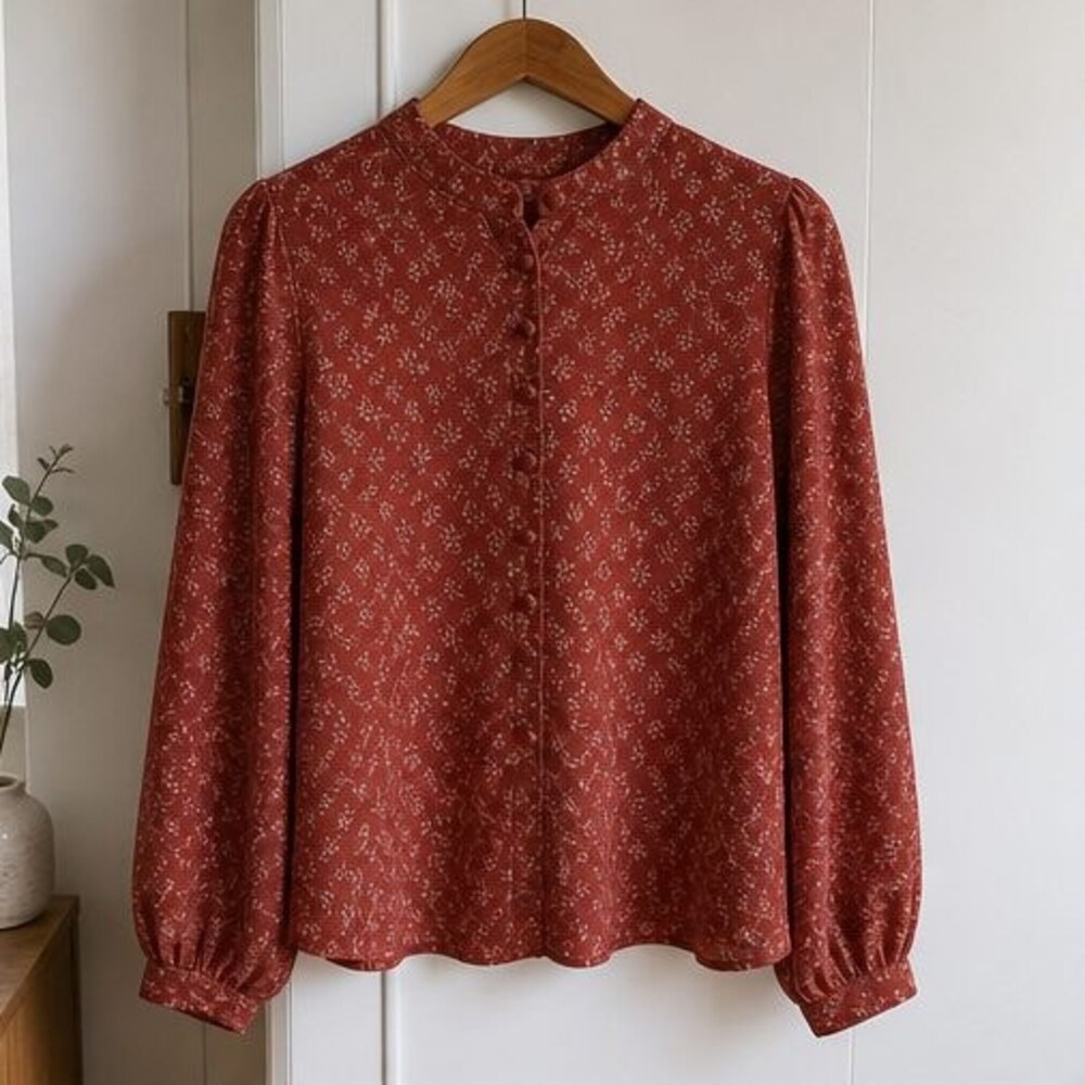 Navy Cami Blouse